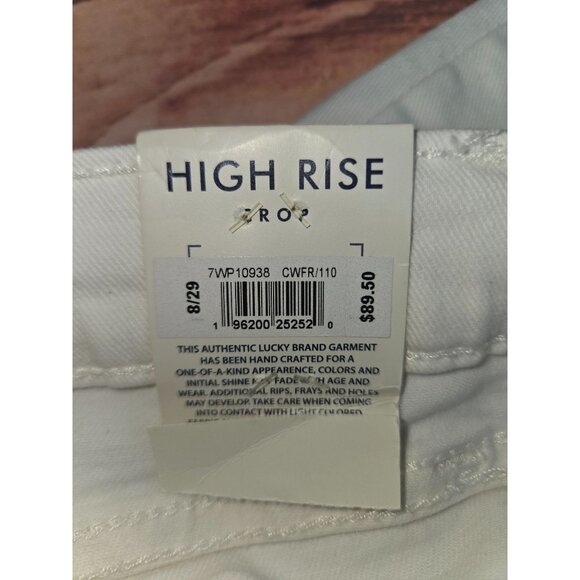 Lucky‎ Brand Womens High Rise Bridgette Crop Jeans Size 8/29 NWT - Picture 4 of 10